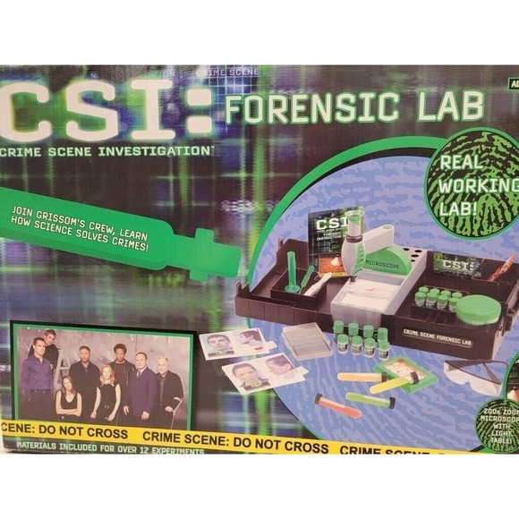 CSI:‎ Crime Scene Investigation FORENSIC LAB Rare Sealed See Pictures - Picture 2 of 7